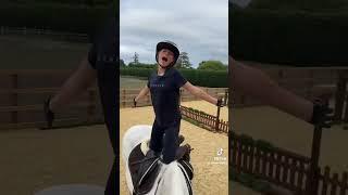 GUYS HARLOW AND DEMIR TOPCU ARE POSTING A VLOG TOGETHER #horsey #horse #equestrian