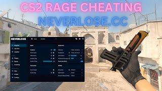 CS2 Rage Cheating With NeverLose (NeverLose.cc)