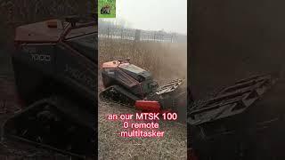 Cordless tracked multitasker China manufacturer factory distributor#carrier #rcmower #chinamower