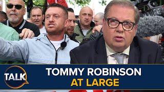 “He’s Clearly Not A Terrorist” | Arrest Warrants Issued For Tommy Robinson As He Leaves UK