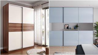 Beautiful Sliding Wardrobe Design For Bedroom With Mirror For Modern Home Bedrooms Storages 2023