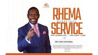 RHEMA WEDNESDAY SERVICE || 26.03.2025