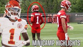 The Kansas City Chiefs Rookie Minicamp Is INSANE.... Xavier Worthy FIRST LOOK (Minicamp Highlights)