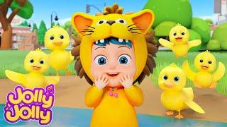 Five little ducks + More - Animals Songs with Jolly Jolly - Learn and Play - Nursery Rhymes