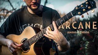 To Ashes and Blood - Arcane Season 2 OST - Woodkid - Fingerstyle Guitar Cover