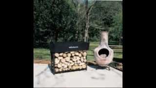 The Woodhaven 8 Foot Firewood Log Rack