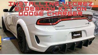 Installing Vicrez Widebody Kit on Dodge Charger