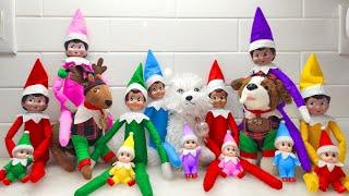 All Colors Elf on the Shelf Babies and Pets!! Saying Goodbye Day 24