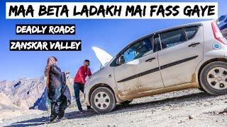 Zanskar ke pahado pe gaadi ruki | Padum to Lamayuru | Ladakh 2021 road trip