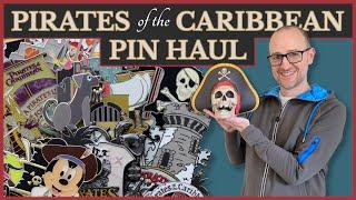 Pirates of the Caribbean Disney Pin Haul | Pirate Skull Bank