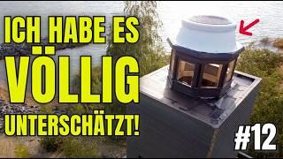 DAS ging leider RICHTIG schief!  Montage Lichtkuppel am Leuchtturm #12