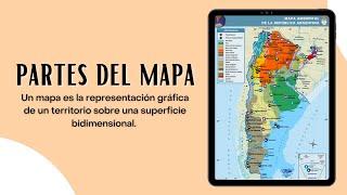 PARTES DEL MAPA - ELEMENTOS DEL MAPA Y SUS CARACTERISTICAS