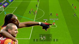 eFootball 2025 Mobile Android Gameplay -  100 Coin = Wesley Sneijder TRICK - EPIC National Attackers