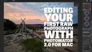 Editing Your First RAW photograph with Photomator 2.0 for Mac