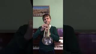 Trumpet #Fanfares3cat 032 Andriyan Bakalyar #FanfaresOfLvivQuarantine2020 #StayHomeAndPlay