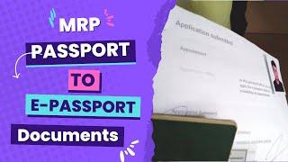 MRP to e-passport Renewal Documents Required Bangladesh [Application Accepted] [Bangla]