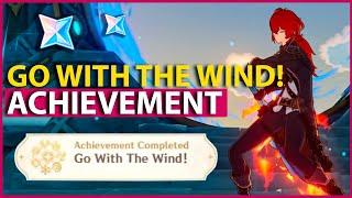 Best Place To Unlock  Go With The Wind! Achievement Complete Elemental Specialist Genshin Impact EZ