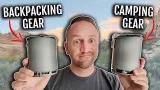 The REAL Difference Between Backpacking and Camping Gear!