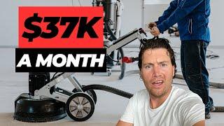 How to Start a Epoxy Flooring Business ($37K a Month)