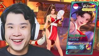 Review Skin KOF Masha Rp1,000,000 (Mobile Legends)