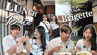 LUNCH DATE WITH BRIGETTE - CUMA JUALAN CINCAU SEHARI BISA BELI IPHONE, SERIUS???