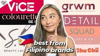 BEST PRODUCTS FROM FILIPINO COSMETICS BRANDS | TRIED & TESTED BACK TO WORK MAKEUP FROM SHOPEE