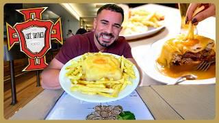 Probando la FRANCESINHA más FAMOSA de OPORTO!!