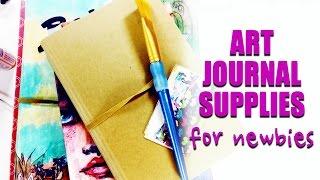 Art Journaling For Beginners | Basic Supplies