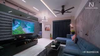 Compact 2BHK Interior Project Designed by Nainuzzi India