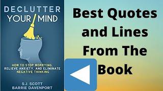 Best Quotes From Declutter Your Mind I S. J. Scott & Barrie Davenport