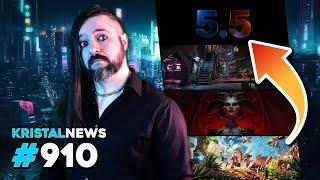 IL NUOVO UNREAL ENGINE 5.5 (e qualche info sul 6) | RIVOLUZIONE su DIABLO 4 ▶ #KristalNews 910