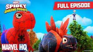 Go Dino-Webs Go! | Full Episode | Spidey and His Amazing Friends | @disneyjunior @MarvelHQ