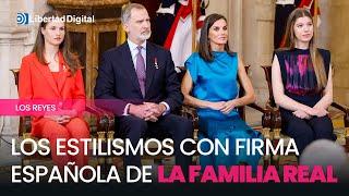 Los estilismos con firma española de la Familia Real para una jornada histórica