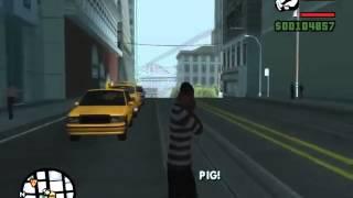 GTA San Andreas Catalina Calls "PIG"!