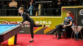 Kelly Fisher vs Seo Seoa ▸ Kamui WPA Women's  World 9-Ball Championship 2023