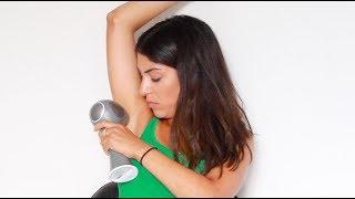 Tria Beauty Hair Removal Laser 4x  - Demo and Review (after 3 sessions)