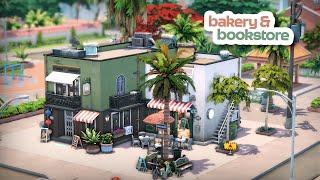 Bakery & Bookstore  || The Sims 4 Speed Build