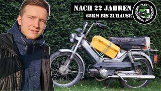 Puch Maxi Blindkauf: 22 Jahre und 65km nach Hause! Ist das möglich?