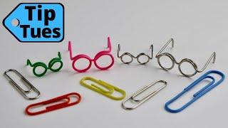 NO TOOLS Paperclip Eye Glasses // Tip Tuesday