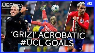 Antoine Griezmann: Great Acrobatic #UCL Goals