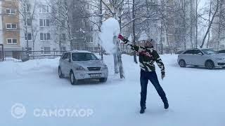 Снежные салюты от телеканала «Самотлор»