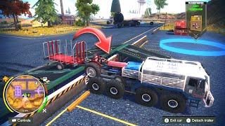 Tractor Rides Angry Titan Truck | Off The Road Unleashed Switch Gameplay HD