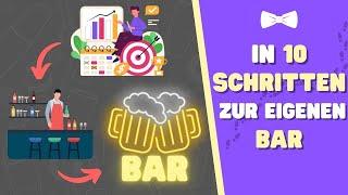 Wie eröffnet man eine Bar [10 einfache Schritte]