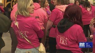 Women share breast cancer stories at Thunderbirds Pink in the Rink event