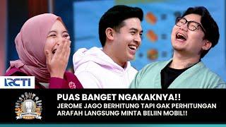 GAK PERHITUNGAN? Arafah Rianti Langsung Minta Beliin Mobil Sama Jerome Polin | PERANG DAPUR (1/4)