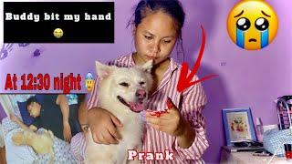 Prank on Buddy's Dad at 12:30 mid night while sleeping  | Revenge time | ajj bohot maza aya