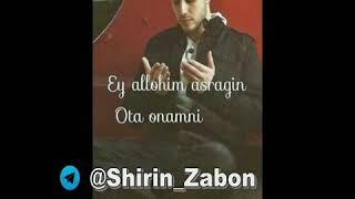 Erkek yig'lamaydi derdingiz-ku aka. SHOXRUX PISKENT ijrosida.