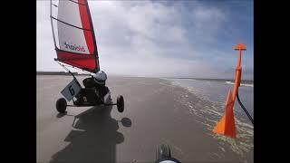 Au coeur de l'Open de France et de la finale du championnat de France de Blokart, à Berck-sur-Mer.