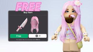 FREE PINK HAIR AND ITEM🩷