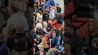 Bill Murray at March Madness 2025 - Oklahoma vs Connecticut